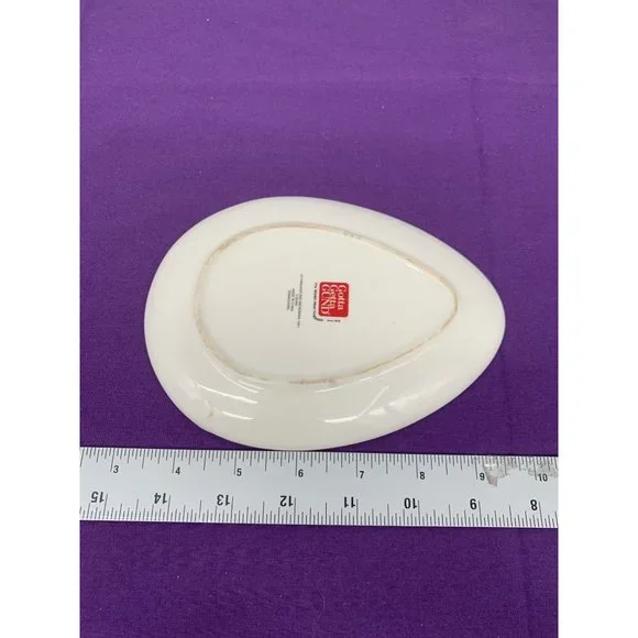 Gotta Get a Gund Happy Easter Egg Dinner Plate Decor Pink Bunny "Happy Easter" - Picture 5 of 6